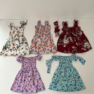 Little Girl Bundle Floral Dress